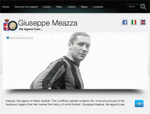Tablet Screenshot of giuseppemeazza.it